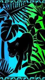 Strandlaken Le Comptoir De La Plage Jungle Panther