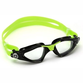 Zwembril Aqua Sphere Kayenne Junior Clear Lens Black/Lime