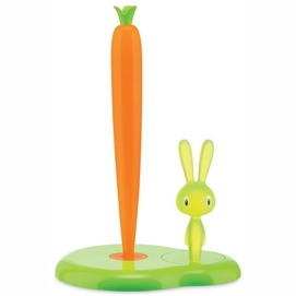 Porte-rouleau de Cuisine Alessi Bunny & Carrot Green