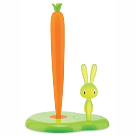 Keukenrolhouder Alessi Bunny & Carrot Green 34 cm