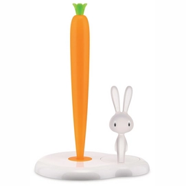 Küchenrollenhalter Alessi Bunny & Carrot White 34 cm