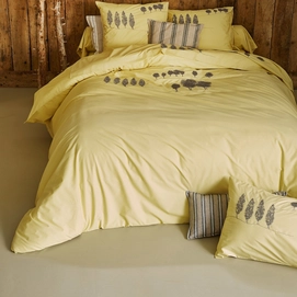 Taie d'oreiller Sylvie Thiriez Brodée A L Aube Percale (50 x 70 cm)