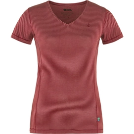 T-Shirt Fjallraven Femme Abisko Cool Pomegranate Red