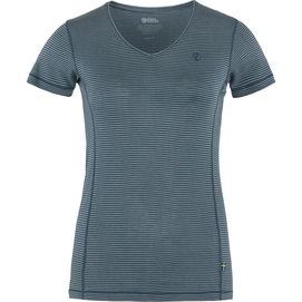 T-Shirt Fjallraven Femme Abisko Cool Indigo Blue-XL