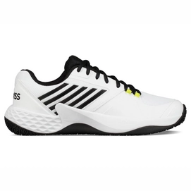 Tennis Shoes K Swiss Men Aero Court Omni White Black Neon Yellow