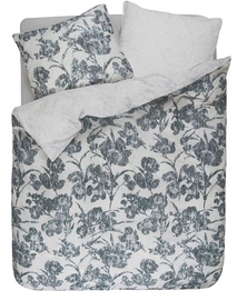Taies d'oreiller Esprit Arai Blue Satin de Coton (50 x 75 cm)
