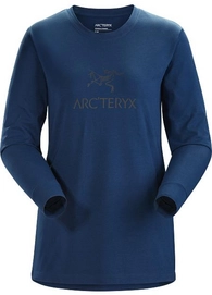 T-Shirt Arc'teryx Women Arc'Word T-Shirt LS Cosmic