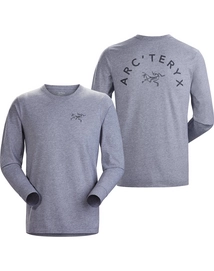 T-Shirt Arc'teryx Men Arch'teryx T-Shirt LS Masset Heather