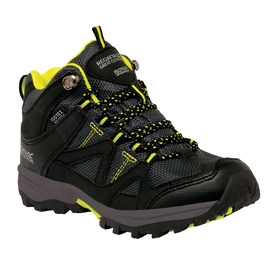 Wandelschoen Regatta Kids Gatlin Mid Black Neon Spring