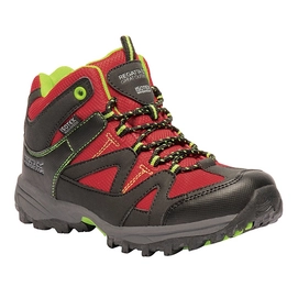 Wanderschuh Regatta Gatlin Mid China Red Lime Kinder
