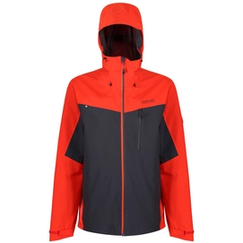 Regenjacke Regatta Birchdale Amber Glow Slate Grey Herren