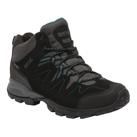 Wandelschoen Regatta Women Holcombe Mid Black Deep Lake