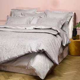Dekbedovertrek De Witte Lietaer Azalea Cloud Gray Satijn