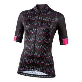 Fietsshirt Nalini Women Beijing 2008 Zwart