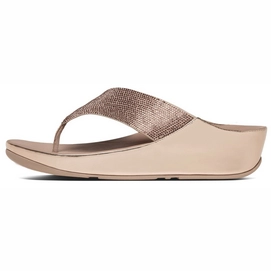 Slipper FitFlop Crystall™ Microfiber Rose Gold