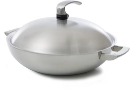 Chinese Wok BK Triply 36 cm met deksel