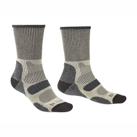 Socks Bridgedale Unisex Hike Lightweight Cotton Cool Comfort Charcoal
