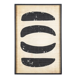 Wandecoratie By-Boo Kyoto Small Black