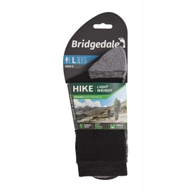 Sok Bridgedale Unisex Hike Lightweight Merino Endurance Ankle Black Silver