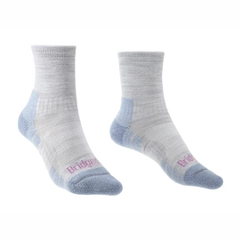 Socks Bridgedale Women Hike Lightweight Merino Endurance Ankle Grey Smoky Blue