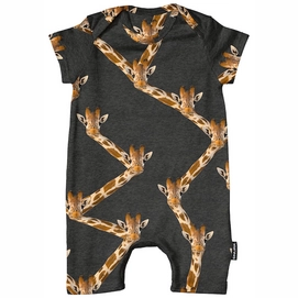 Playsuit SNURK Baby Giraffe Black
