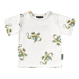 T-Shirt SNURK Baby Dragon Blanc