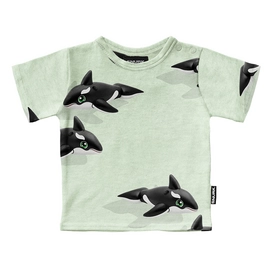 T-Shirt SNURK Baby Orca Green