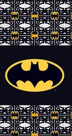 Strandlaken Batman Logo