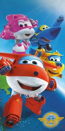 Strandlaken Super Wings