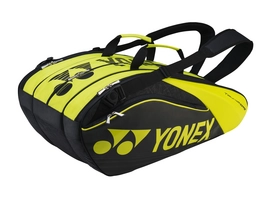 Schlägertasche Yonex 9629EX Pro 9PCS Racquet Bag Lime Schwarz