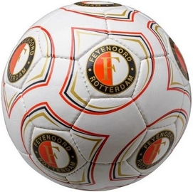 Voetbal Feyenoord Schild Wit Leer