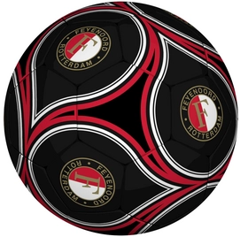 Voetbal Feyenoord Druppel Zwart Leer