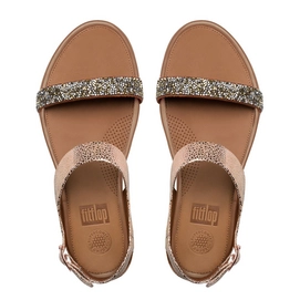 Sandaal FitFlop Banda™ Roxy Sandal Leather Bronze