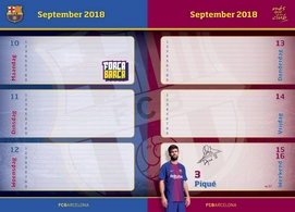 Schoolagenda Barcelona Fcb (2018/2019)