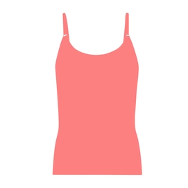 Unterhemd Muchachomalo Singlet Solid Pink Damen