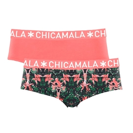 Hipster Muchachomalo Trunk Bcore Print Pink Damen (2-teilig)