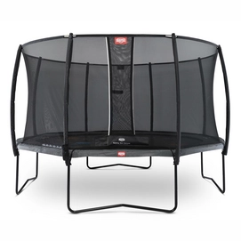 Trampoline BERG Champion Grey 430 Levels + Safety Net Deluxe