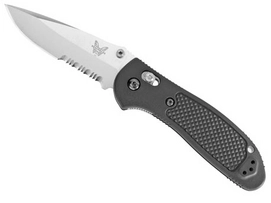 Vouwmes Benchmade Griptilian Black Serrated