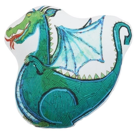 Zierkissen Beddinghouse Drache Grün Kinder (42 x 42 cm)
