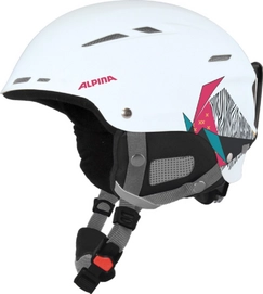 Skihelm Alpina Unisex Biom White Pink Mat