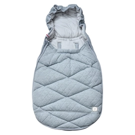 Voetenzak Lodger Mini-Bunker Cotton Quilt Light Grey Melange