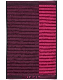 Gästehandtuch Esprit Bloki Black Aubergine Raspberry