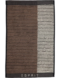 Serviette Invité Esprit Bloki Black Brown Oatmeal