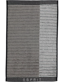 Serviette Invité Esprit Bloki Black Grey Silver