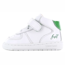 Chaussures Bébé Shoesme White Green-Pointure 18
