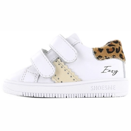 Baby Sneaker Shoesme Klittenband White Leopardo