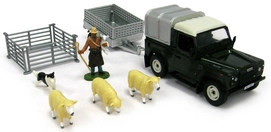 Britains Landrover Met Schaaptrailer En Schapen