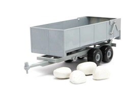 Britains Kiep Trailer En Rotsen Big Farm