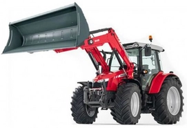 Britains Massey Ferguson 6616 Tractor En Lader