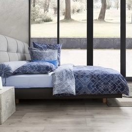 Bettwäsche Heckett & Lane Refined Broome Blau Baumwolle